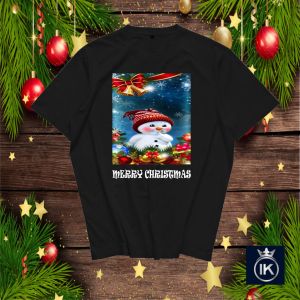 BELI 10 BONUS 1 BAJU+GANTUNGAN KUNCI/KAOS NATAL ANAK DAN DEWASA BONEKA SALJU