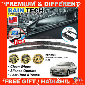 Taiwan Silicone Wiper PROTON PERDANA V6 1995-2010 (21/18) RAIN-TECH RAZOR HYBRID Aerodynamic Car Wiper