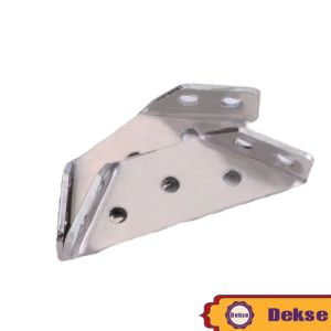 4Pcs Siku Plat Bingkai Segitiga / Bracket Konektor Sudut / Bracket Sudut Siku / Kabinet Furniture Kayu Segitiga Konektor