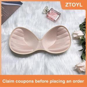 【ZTOYL】 Hemming đẩy lên áo tắm Pad chèn ngực độn Bikini độn áo ngực Enhancer xốp đệm cơ thể được trang bị đầy màu sắc mềm thoải mái Áo ngực Pad