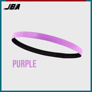 JBA Head สายรัดกันเหงื่อยืดหยุ่นแผ่นกันลื่นระบายอากาศน้ำหนักเบา1ชิ้นสายกีฬากันเหงื่อสีสันสดใส