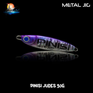 Metal Jig Lure Pinisi Judes 30gr Handmade - Violet