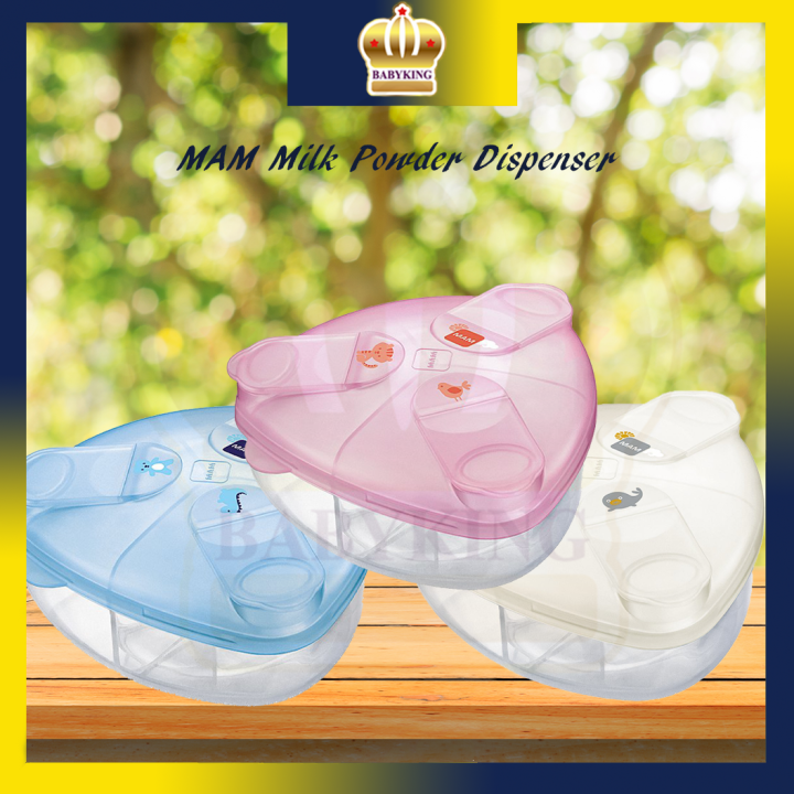 Original MAM Milk Powder Dispenser Milk Powder Box Container + 3 Colors