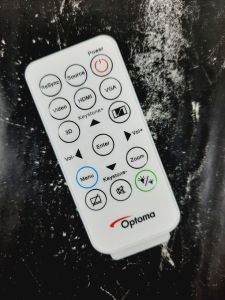 Remote Điều khiển máy chiếu Optoma- Hàng chính hãng mới 100% Tặng kèm Pin