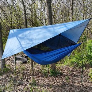 VELOCITY Flysheet Tent 5m x 3m nail & rope ( uv protection ) Color Big Fly Sheet Picnic Fly Sheet Camping Flt Sheet