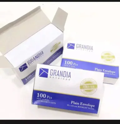 100 pcs original Amplop Putih 104 95x152mm 70 gram Grandia dg Perekat