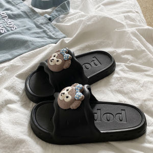Free Shipping WomenS Summer Thick-Soled Slippers For Indoor And Outdoor Use Silent Non-Slip Suitable For Couples For Bathroom Use