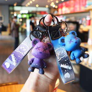 Móc Khóa CUTE BEAR Nhiều Màu Sắc Siêu Dễ Thương Cá Tính