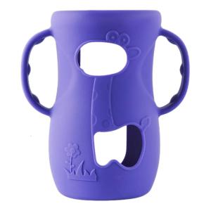 Baby Feeding Bottle Handle Case Comfortable Grip Sleeve Nonslip Feeding Bottle Hand Shank Cover 120ml/240ml