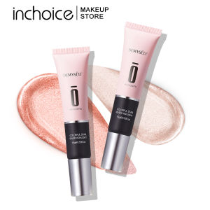 Satiny Pink Liquid Highlighter Illuminator Long Lasts Smooth Dewy Glow Radiant