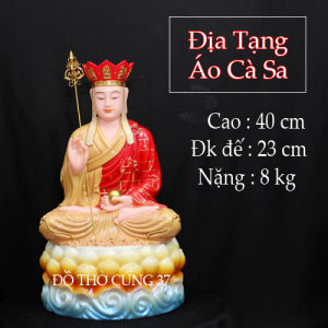 [ CAO 40 CM ] TƯỢNG ĐỊA TẠNG - ÁO CÀ SA [ BỘT ĐÁ + COMPOSITE ]