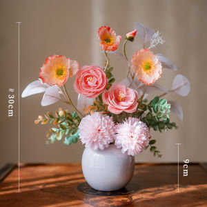Artificial flowers dried flower bouquets floral arrangements high-end table floral decorations