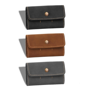 High Quality PU Guitar Pick Wallet Picks Leather Guitar Plectrums Storage Bag String Instrument Accessory