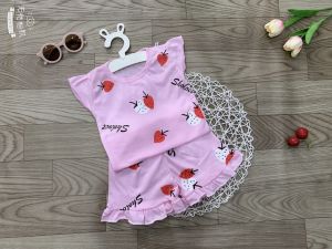 [HCM]HOTTREND| BỘ DÂU CÁNH TIÊN SIÊU XINH CHO BÉ| CHẤT COTTON MỀM| 6-18KG. BIBO BABY SHOP