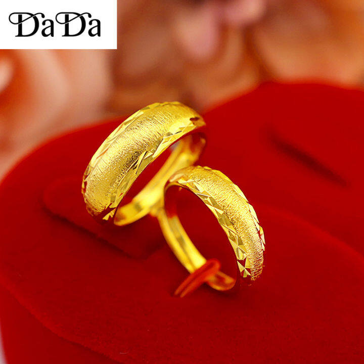 24k gold store couple rings