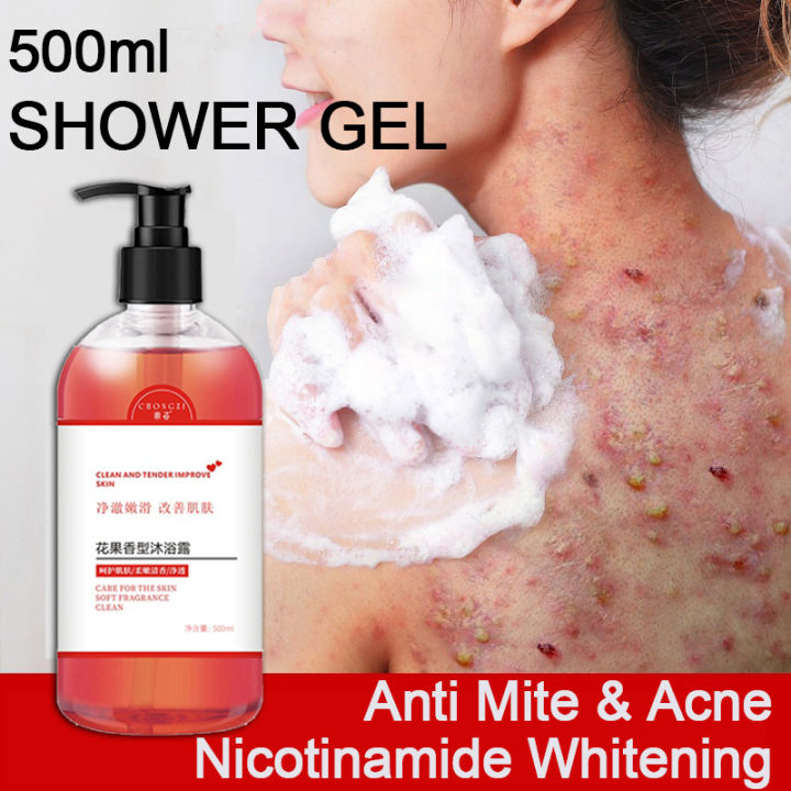 Japan Organix Niacinamide + Salicylic Acid Shower Cream whitening body