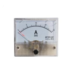 Ammeter DC-Analog Current Meter Panel Mechanical Pointer Type Microampere Meter Measuring Instrument Tool High
