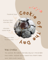Kiss Crinkle Cookie by Wild Krumbz (50 grams). 