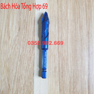Mũi khoan đa năng cao cấp. Mũi khoan 6 8 10 12mm màu xanh khoan gạch đá bê tông tường khoan ngọt hàng tốt cho bác thợ