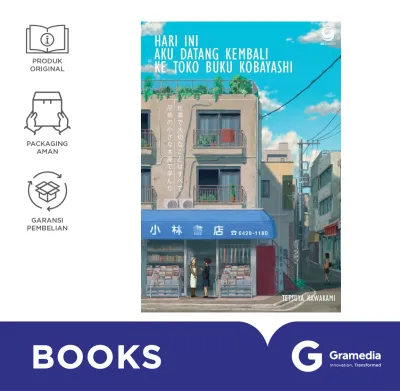 Novel Hari Ini Aku Datang Kembali ke Toko Buku Kobayashi (Tetsuya Kawakami)