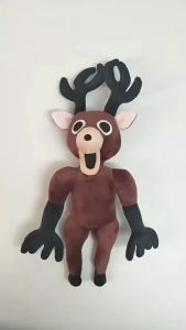 New Product 99nights Horror Game Merchandise Elk Plush Toy 99 Night Lying Position Reindeer Plush Toy