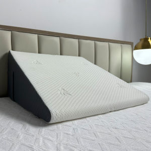 Large wedge bed pillow 50x30x60 cm elevated support cushion sofa cushion raised support cushion removable pillowcase