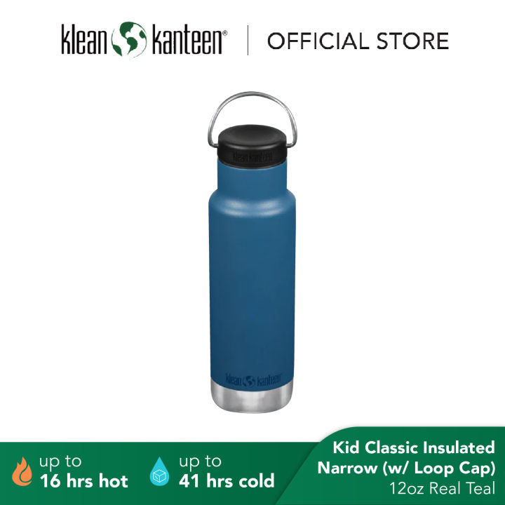 Klean Kanteen Kid Classic Insulated Stainless Steel Tumbler with Loop