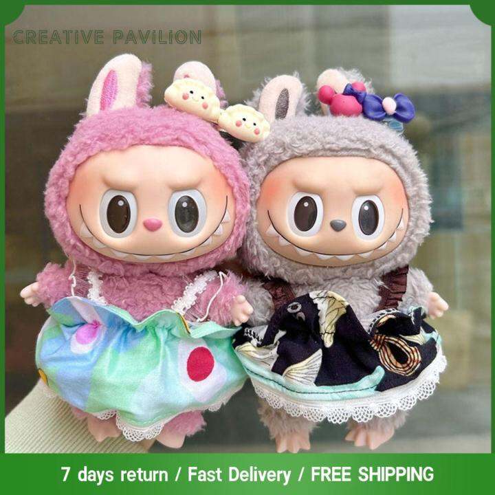 CREATIVE PAVILION Labubu Clothes Labubu Doll Clothes Cos Gift Doll Only ...