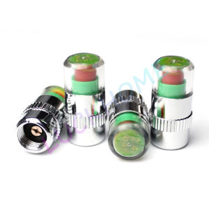 4PCS Indikator Tekanan Angin warning Valve Cap Tutup Pentil Ban Mobil Motor Tutup Pentil Ban Sepeda Mobil Tutup Pentil Indikator
