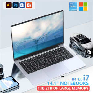 (รับประกันสามปี)2025 แล็ปท็อปใหม่ Windows 11 12GB RAM 2TB SSD Intel Core i7 14.1inch 1920 *1080 สำหรับเกมการศึกษาในสำนักงานเกมดนตรีภาพยนตร์