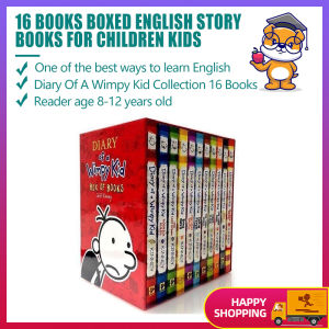 Diary Of A Wimpy Kid Collection 16 Books Boxed Set Comic Book English Story Books for Children Kids
