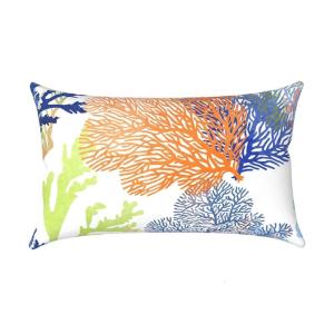 Outdoor Elastics Chair Pillow Cover Water proof Lumbar Support Cushions For Patios Poolsides Furniture Lounges Cushions