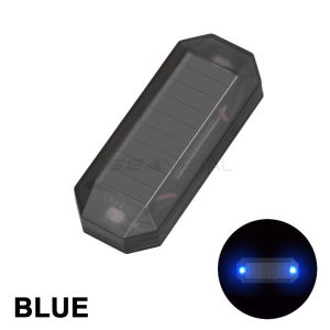 SEAMETAL Car Solar Warning Light Mini Led Flashing Anti-Collision Warning Light Universal Car Motorcycle LED Rear Strobe Light