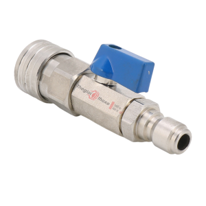 Van Khóa đầu nối nhanh Inox - Chuẩn 1/4" & 3/8" - Phụ kiện máy rửa xe