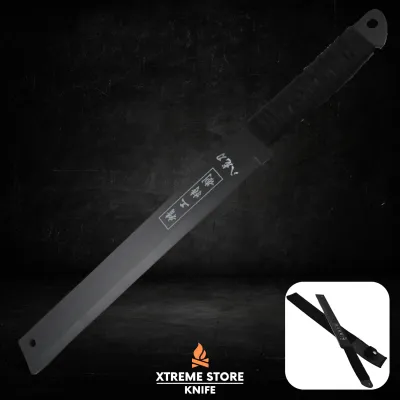 Xtreme Store มีดสปาต้า มีดแคมป์ มีดเดินป่า มีดใบยาว มีดพก มีดด้ามยาว อุปกรณ์เดินป่า มีดล่าสัตว์ อุปกรณ์ยังชีพ ความยาว 48 CM ฟรี! ปลอกใส่มีด