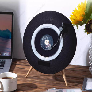 Middix Cd Player With Speaker Music Album Player Bluetooth Audio Built-In Battery High Quality Speakers Portable