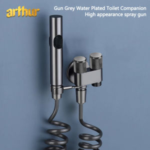 ARTHUR Toilet Bidet Sprayer Stainless Steel Bathroom Bidet Spray Toilet Spray Gun Bidet Set