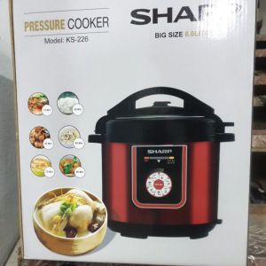 Nồi Áp Suất Đa Năng Sharp KS-226-228-180s 6 litnồi áp suất đa năng nồi áp suất nồi áp suất sharp công suất 1000w hàng cao cấp với thiết kế vỏ bọc hợp kim nhôm tiếp kiệm điện năng đa chức năng nấu rễ vệ sinh BH 12 THÁNG