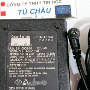 Nguồn Adapter DC 3.3V - 2A  /  3.3V - 4.45A (4550mA - ZIN Tốt)  (Đầu cắm 5.5mm x 2.1mm)