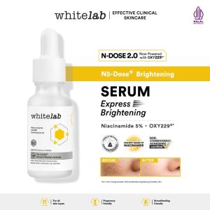 Whitelab Brightening Face Serum Niacinamide 10% 5% Peeling Intensive Care Serum