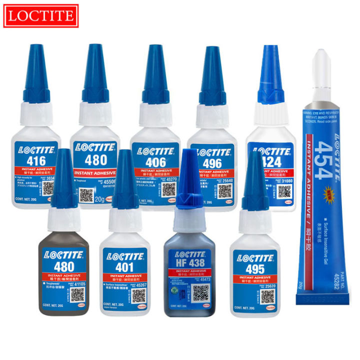 Loctite 401/403/495/406/496/460/415 fast transient dry glue stick to