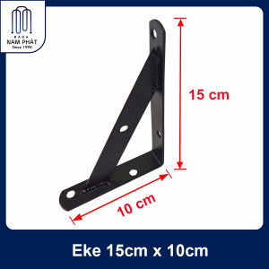 Eke Bắt Tường Giá Đỡ Kệ Vuông Chữ L 15cm 20cm 25cm 30cm Cặp E Ke Góc V Sơn Tĩnh Điện Chịu Lực 15 20 25 30 cm Kèm Ốc Vít