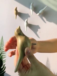 Bird Wall Hook Electric Drill Punching Hook Bathroom Door Kitchen Towel Hanger Animal Hook Coat Bag Storage Accessories