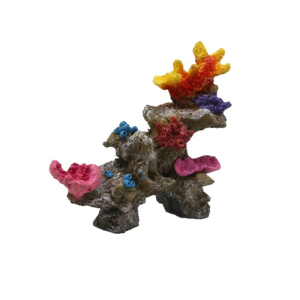 Resin Underwater Coral Reef Figurine Sculpture Natural Lookings Fishtanks Decors For Home Office Aquascaping