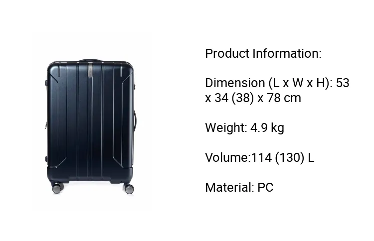 Samsonite Niar Spinner 78/29 EXP REC Lazada Singapore