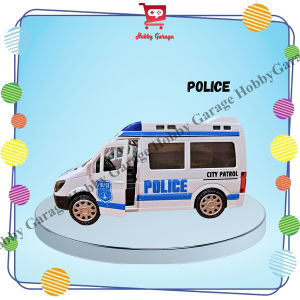 Mainan Mobil Ambulans Polisi Pemadam Anak Ambulance lampu Bump And Go