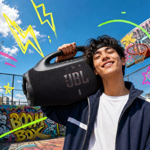 JBL Boombox 4 Portable Bluetooth SpeakerWaterproof DustproofAI Sound Boost Deep Bass34H Playtime