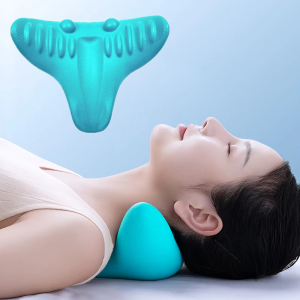 Neck Massage Pillow Cervical Massager Gravity Shiatsu Neck Massage Pillow Neck & Shoulder Cervical Repair Pillow Pain Relief Massage Pillow Body Neck Massager Relieve neck pain