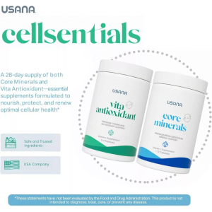 [Ready SG Stock] USANA Cellsentials | Vita Antioxidant & Core Mineral | 112 Tablets | Body Heal
