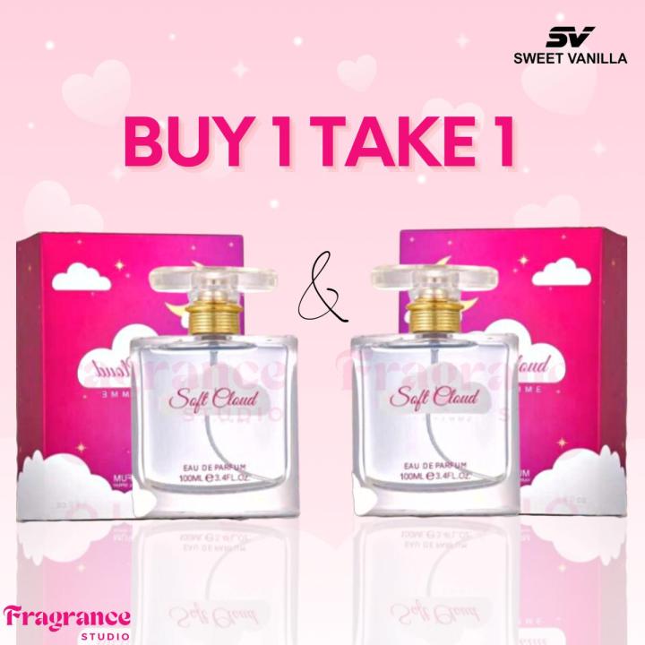 BUY 1 TAKE 1 SWEET VANILLA 100ML NEW SOFT CLOUD PERFUME FOR WOMEN